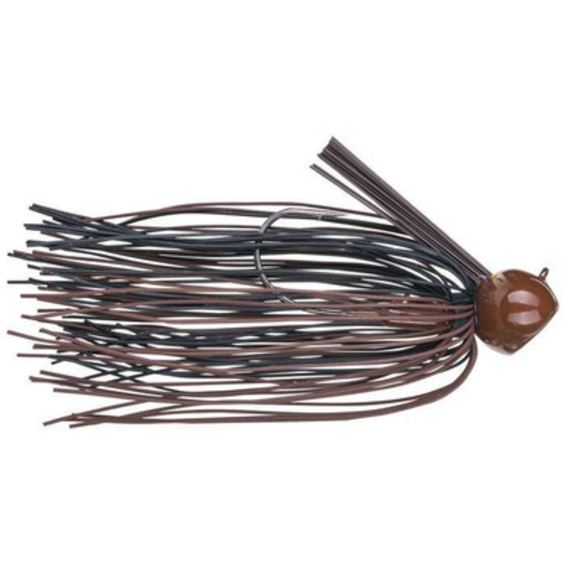 Strike King J-Lee Comeback Jig – 1/2oz – Black/Brown