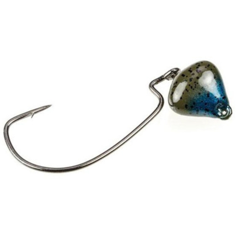 Strike King Jointed Structure Head – 1/2oz – Blue Craw