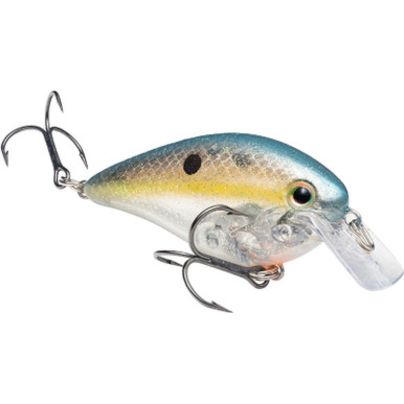 Strike King KVD 1.5 Squarebill Crankbait – Clear Sexy Shad