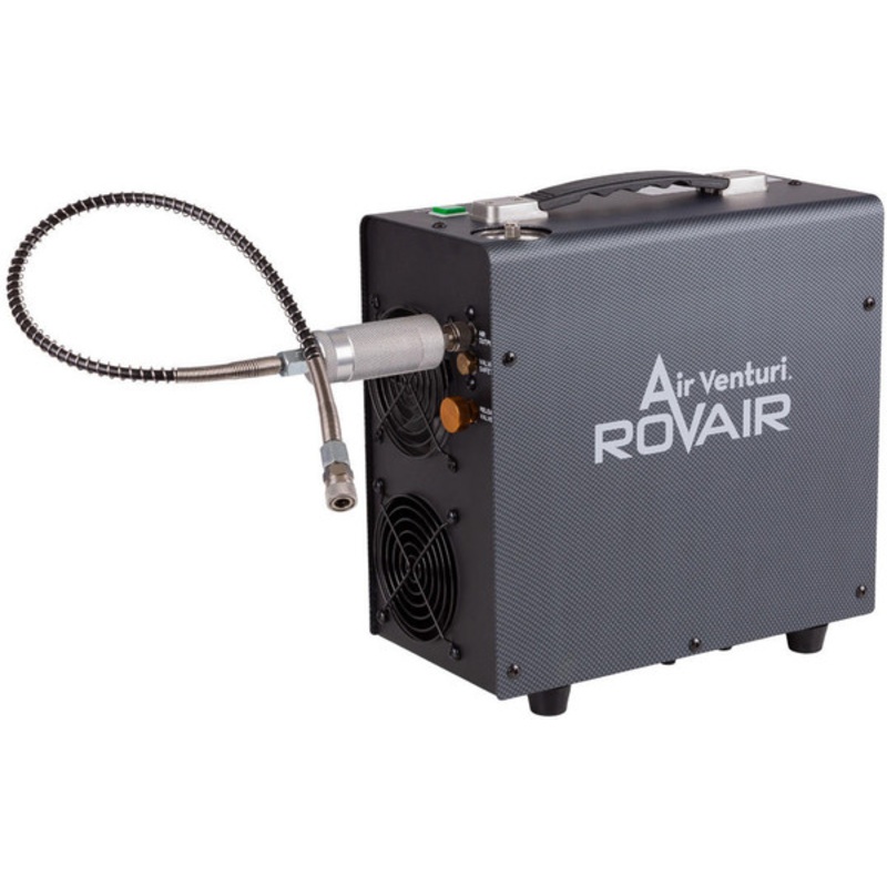 Air Venturi RovAir 4500 PSI Portable PCP Compressor, Black