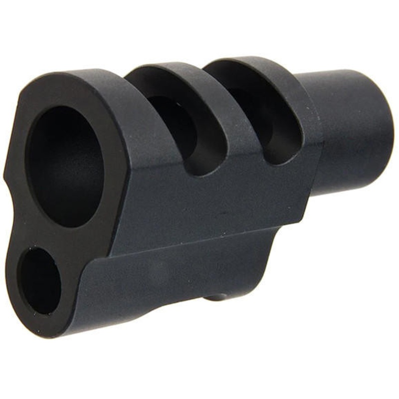Atlas Custom Works Type 4 Compensator for Tokyo Marui 1911 Airsoft Pistols, Black