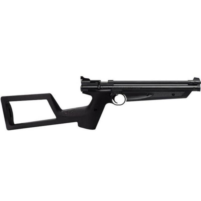 Crosman with Shoulder Stock 0.177 Cal Airgun, Black