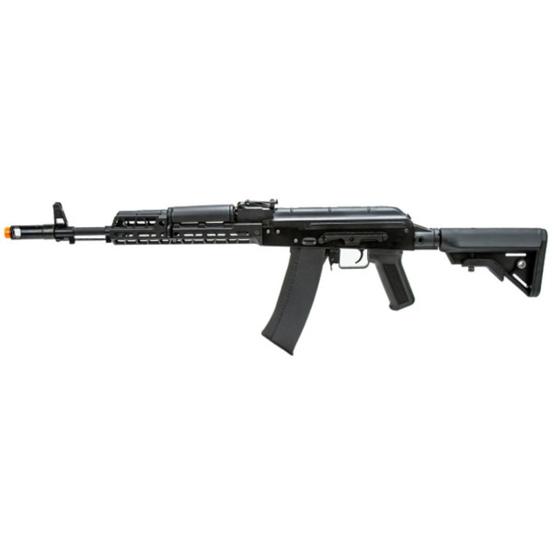 Lancer Tactical AK74 Full Metal Airsoft AEG Rifle, Black