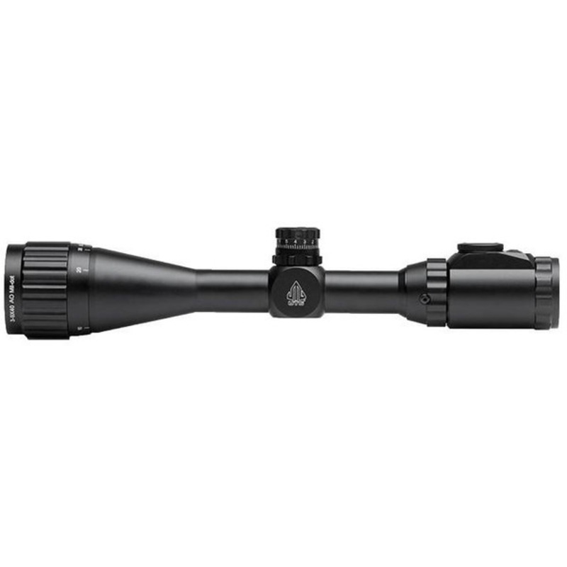 Leapers UTG TRUE HUNTER 3-9X40 1 Scope, AO, 36-color Mil-dot, w/ Rings, Black