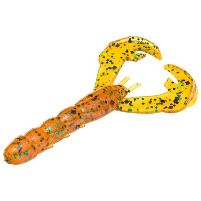 Strike King Baby Rage Craw – Amber Green Black