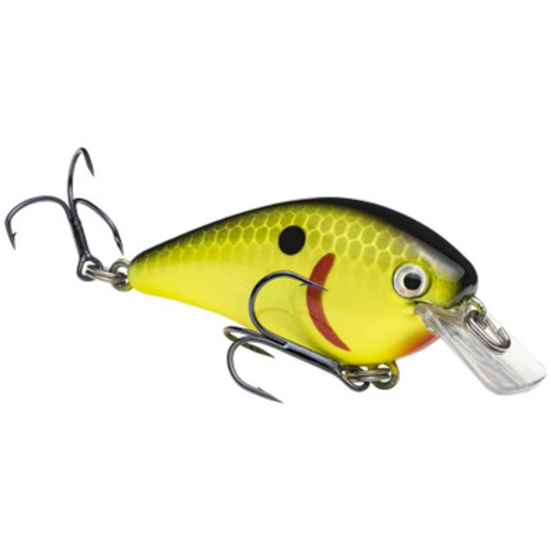Strike King HCKVDS1.0 Pro-Model KVD Square Bill Crankbait 535 Black Back Chart