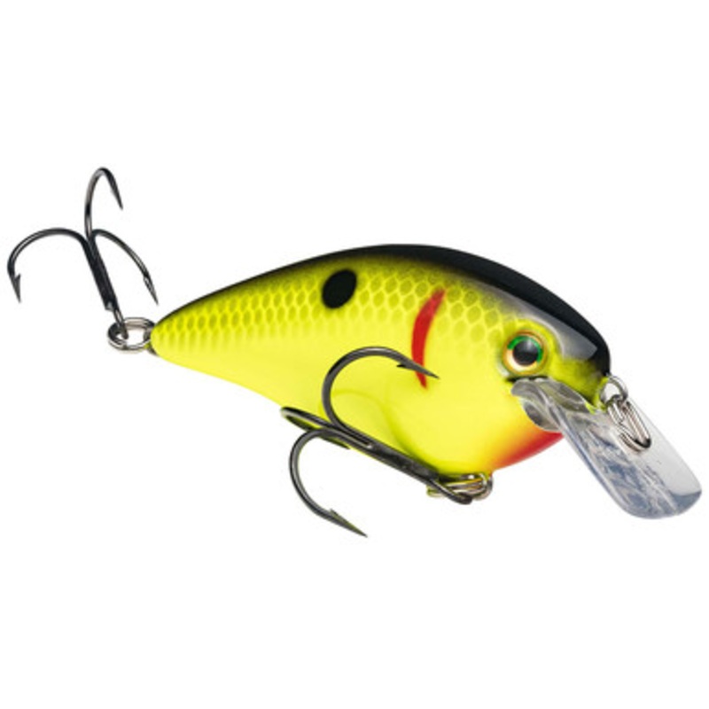 Strike King HCKVDS1.5 Pro-Model KVD Square Bill Crankbait 535 Black Back Chart