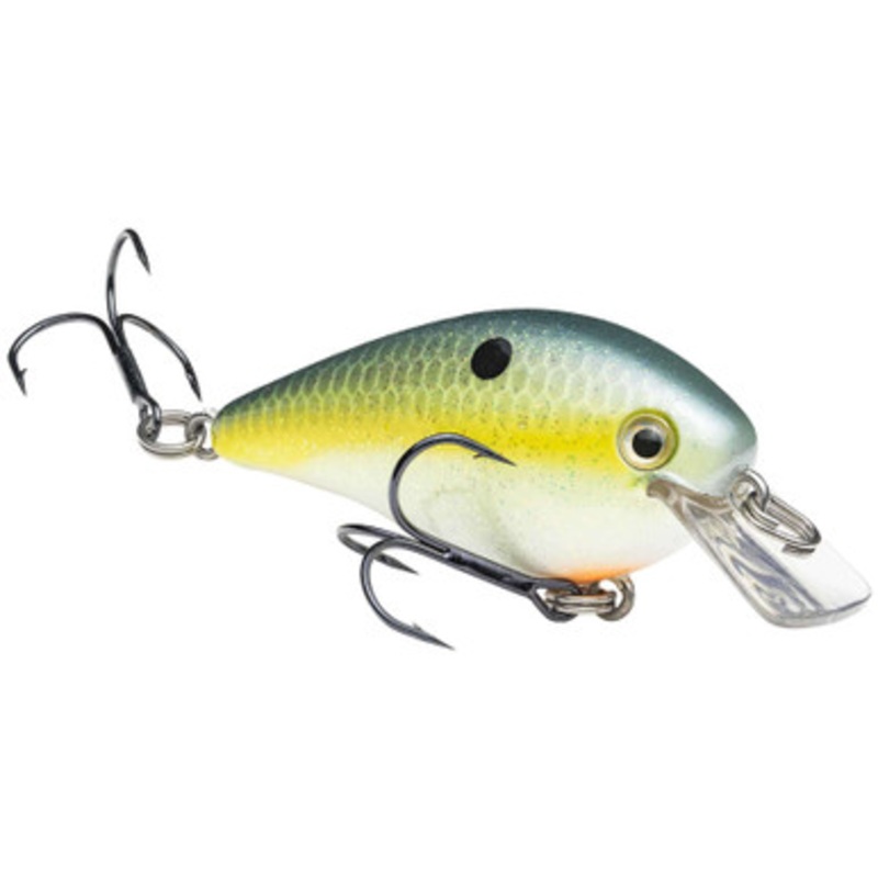Strike King KVD 1.0 Squarebill Crankbait – Chartreuse Sexy Shad
