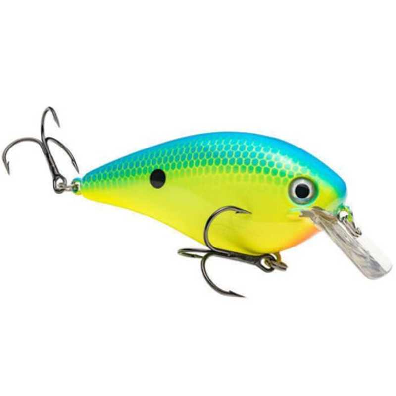 Strike King KVD 8.0 Magnum Squarebill – Powder Blue Back Chartreuse