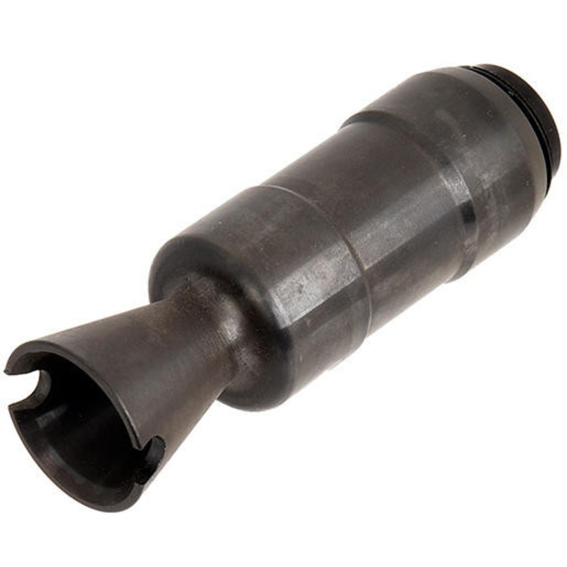 WE Tech AK Beta/AK74U Airsoft Rifle Metal Flash Hider, Black