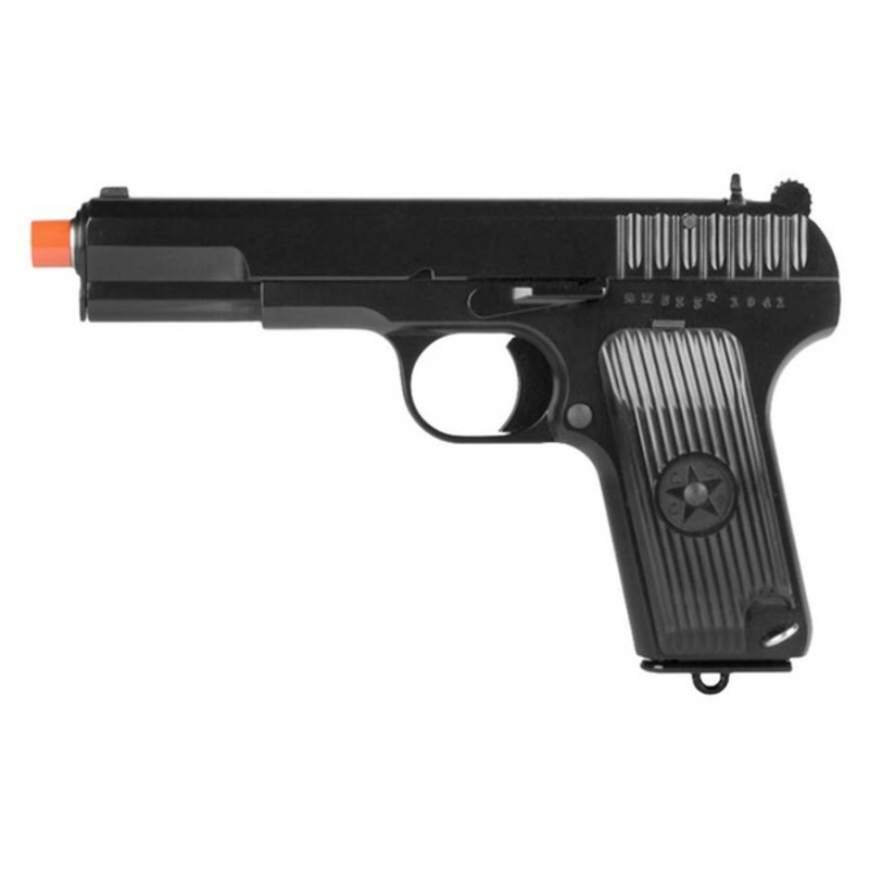WE Tech TT-33 Tokarev Full Metal Airsoft GBB Gas Blowback Pistol, Black