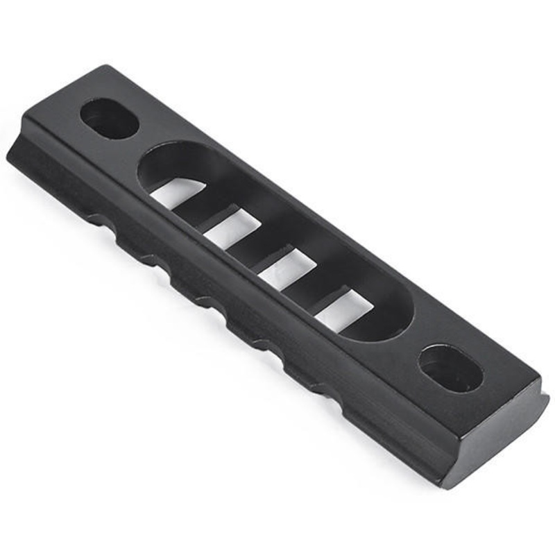 ACW 5-Slot Skeletonized Keymod Rail Segment, Black