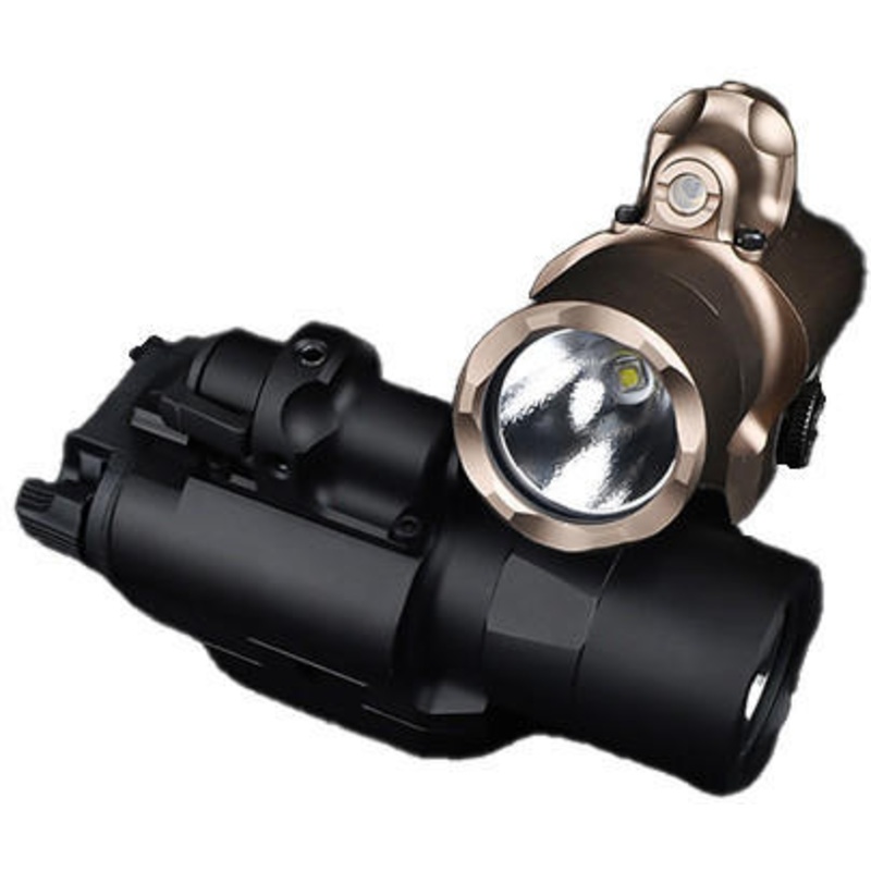 ACW X400 Ultra 450 Lumen Pistol Light and Laser, Dark Earth