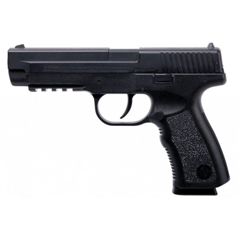Crosman PSM45 Spring Powered 0.177 Cal Airgun, Black