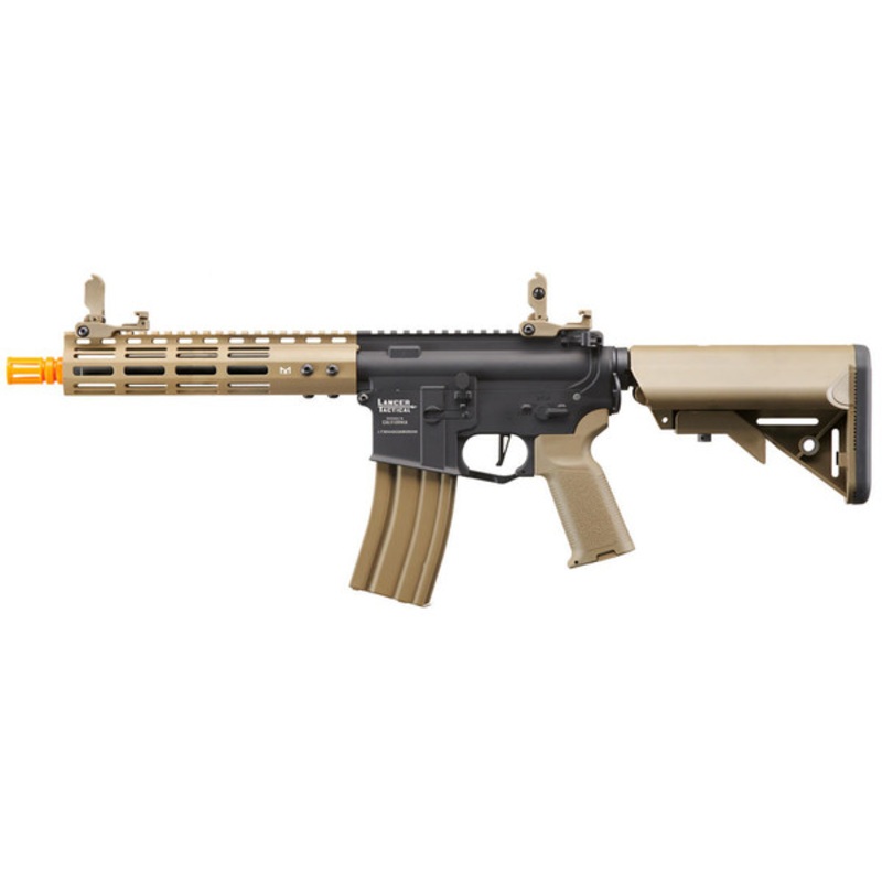 Lancer Tactical Archon 9 M-LOK Proline Series M4 Airsoft Rifle w/ Crane Stock, Two-Tone