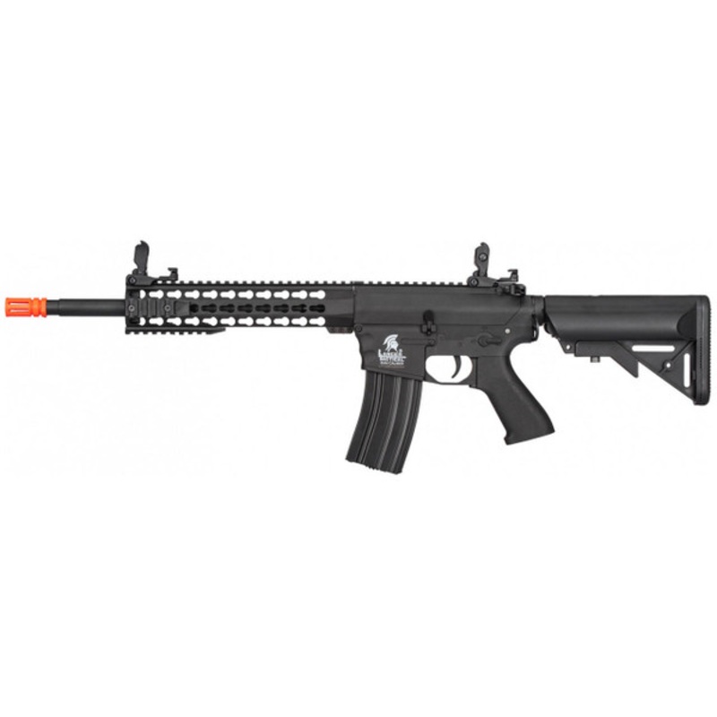 Lancer Tactical Gen 2 10 KeyMod M4 Evo Airsoft AEG Rifle Core Series, Black
