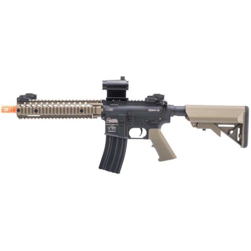 Matrix Sportsline Daniel Defense Licensed Mk18 Mod.1 Airsoft AEG Rifle w/ G3 Micro-Switch Gearbox, Dark Earth