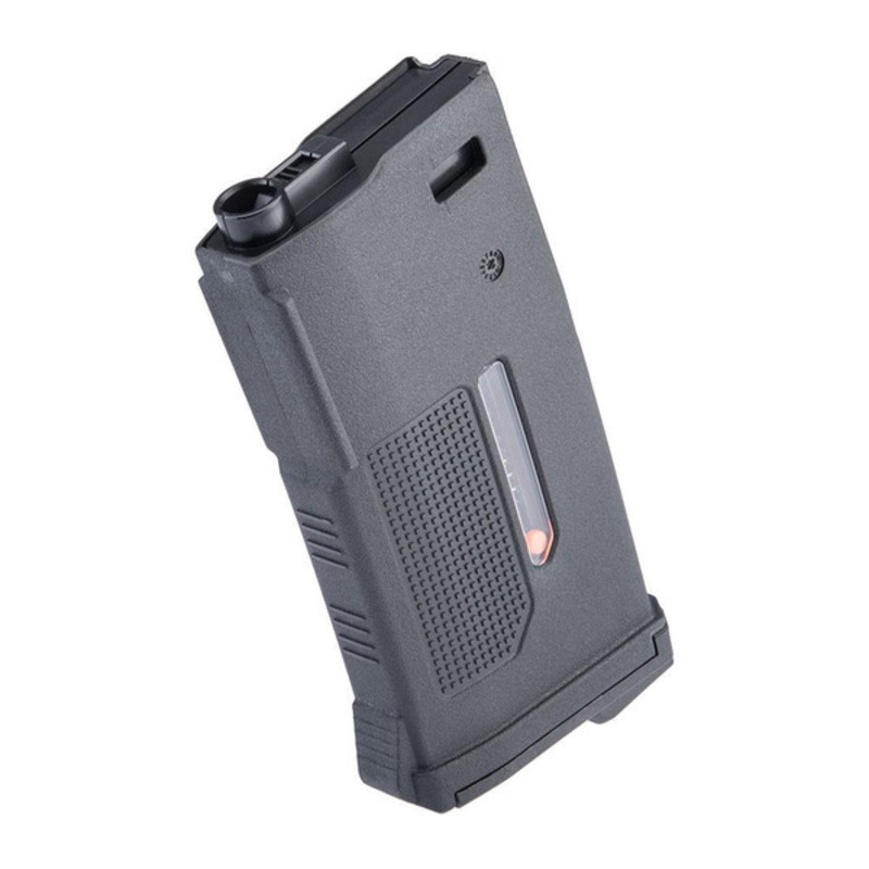 PTS 170rd Enhanced Polymer Short Magazine Mid-Cap for M4 Series Airsoft AEG Rifles, Black