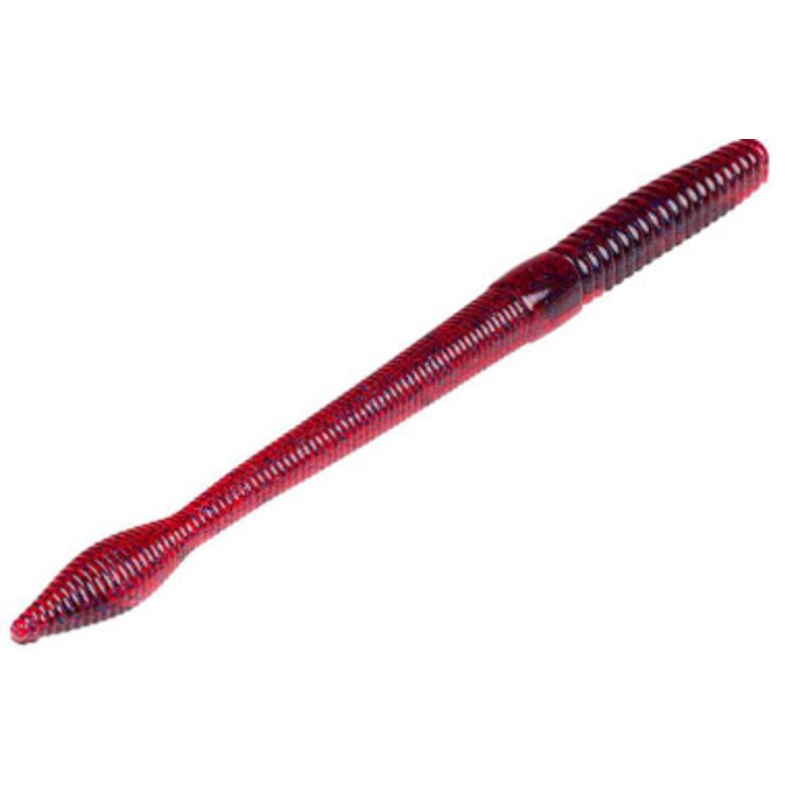Strike King Bull Worm – 8in Plum