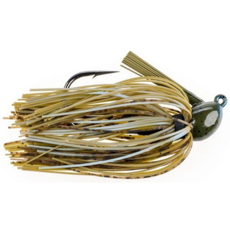 Strike King Hack Attack Heavy Cover Jig – Blue Craw – 3/8oz