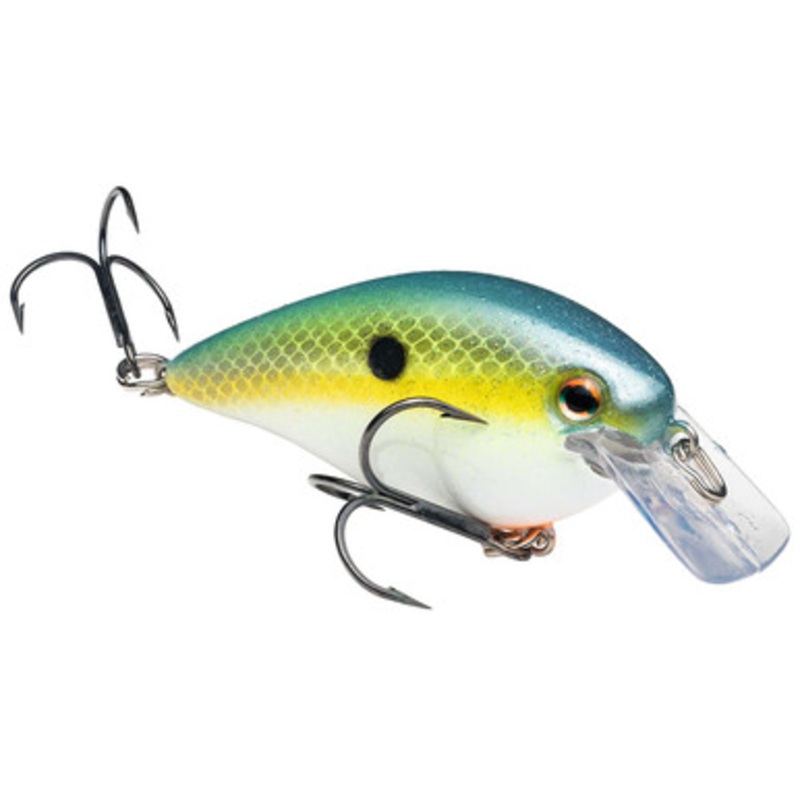 Strike King HCKVDS1.5 Pro-Model KVD Square Bill Crankbait 538 Chartreuse Sexy Shad