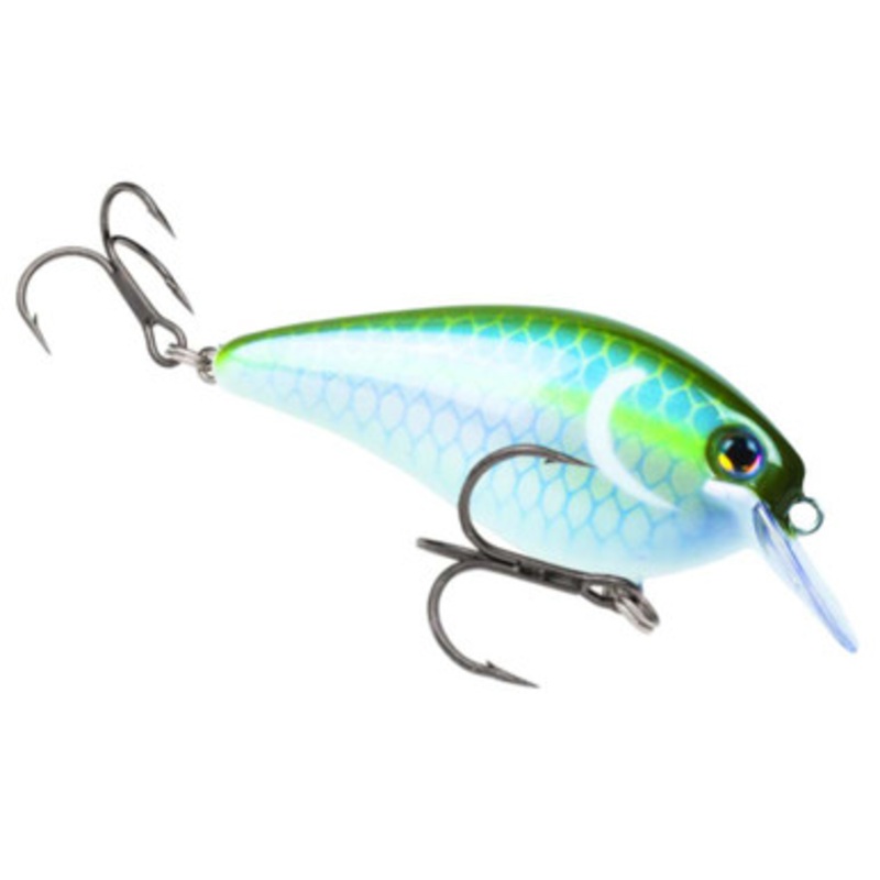 Strike King KVD 1.5 Squarebill Crankbait – Sexy HD Green Shad