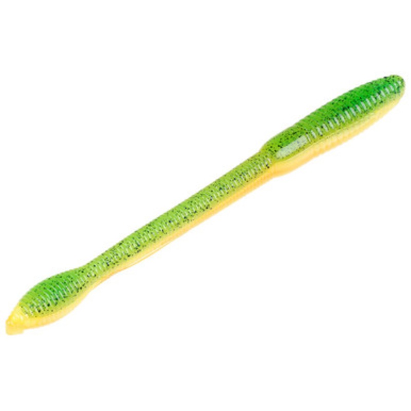 Strike King KVD Fat Baby Finesse Worm – Fire Tiger
