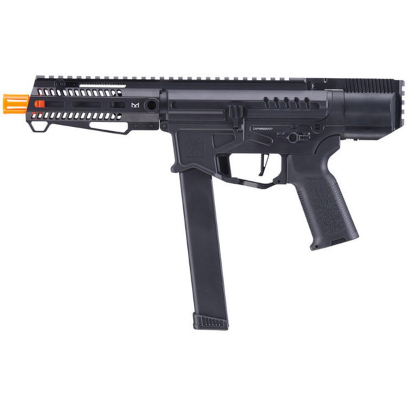 Zion Arms R&D Precision Licensed PW9 Mod 0 Airsoft Rifle, Black