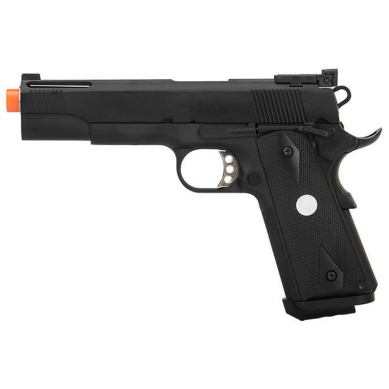 Army Armament Full Metal R30 1911 Gas Blowback Airsoft Pistol, Black