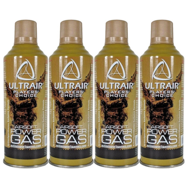 ASG ULTRAIR PowerGas 8oz. Bottle, 4-Pack