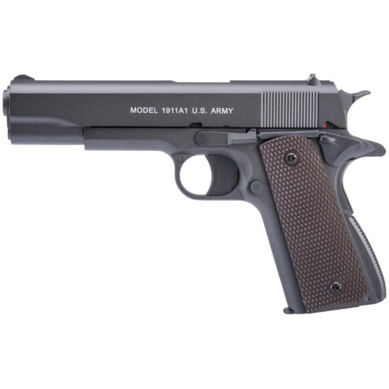 Cybergun Auto Ordnance Licensed 1911 .177 cal CO2 Air Pellet Airgun Pistol, Two-Tone