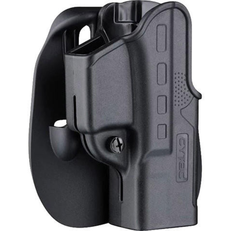Cytac IWB F-Speeder Fast Draw Holster for Glock 19, 23, 32 Gen 1-4, Black
