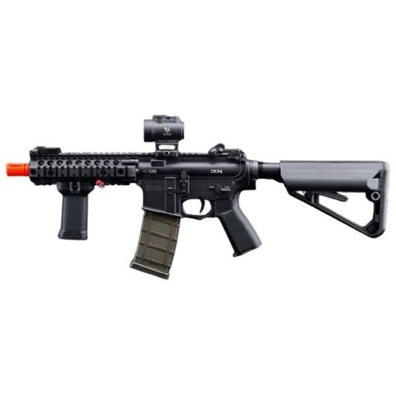 EMG Daniel Defense Licensed DDM4 Dagger RISII-7 B.R.S.S. Lite Airsoft AEG Rifle, Black