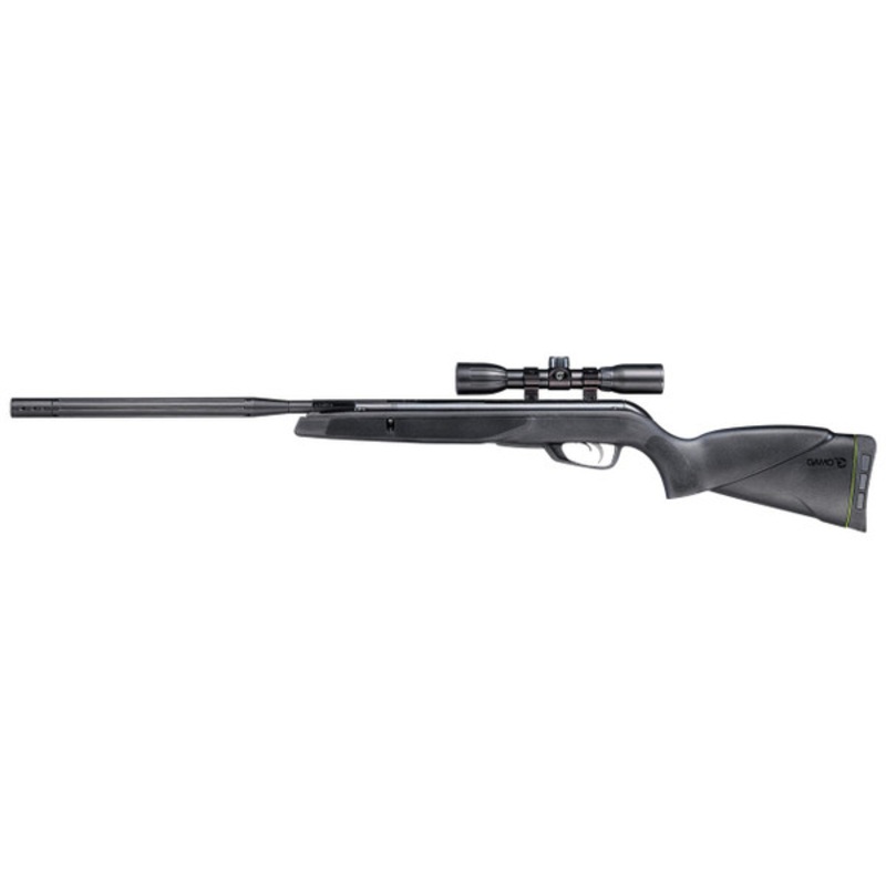 Gamo Raptor Whisper IGT SAT Air Rifle .22 Cal, Black