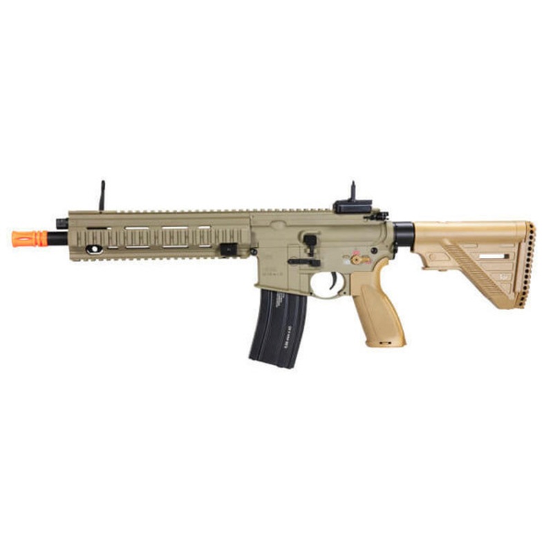 H&K 416 A5 Competition 6mm AEG Airsoft Rifle, Tan/Black
