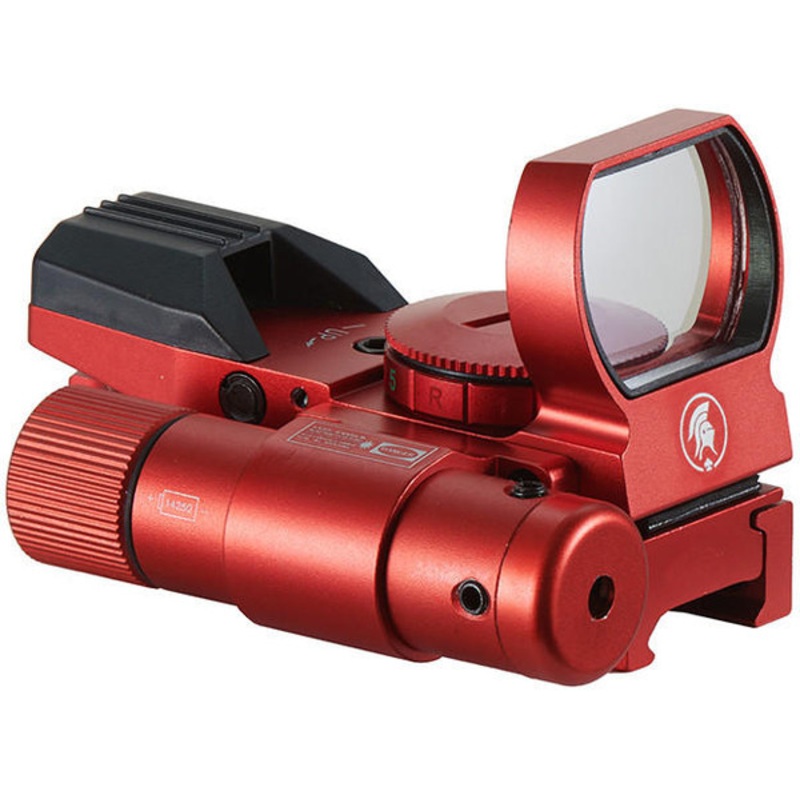 Lancer Tactical Red / Green Dot Reflex Sight and Laser, Red