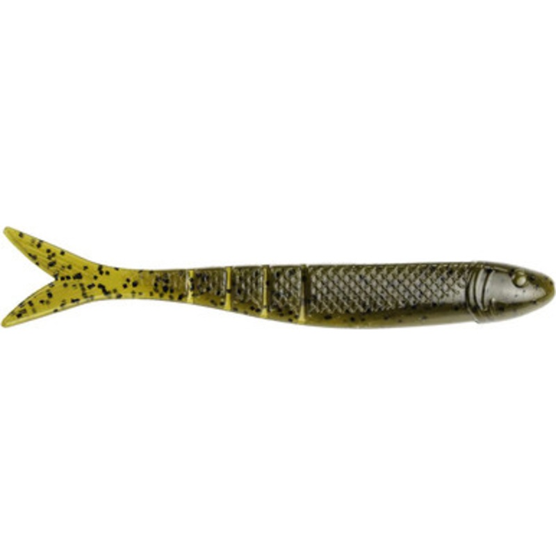 Strike King KVD Perfect Plastics Blade Minnow – Green Pumpkin