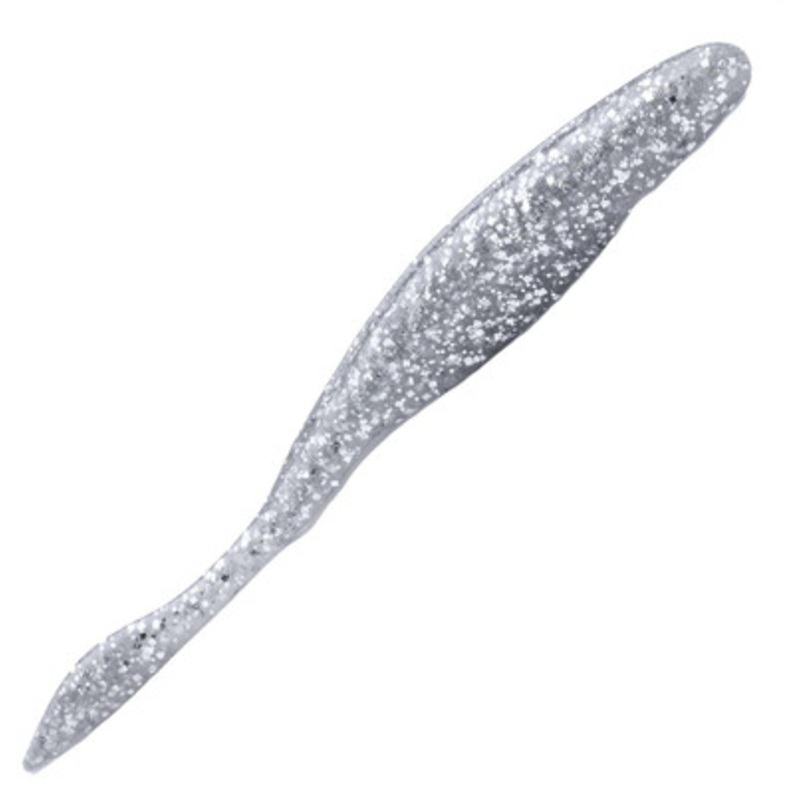 Strike King KVD Perfect Plastics Caffeine Shad – 4in – Carolina Chrome