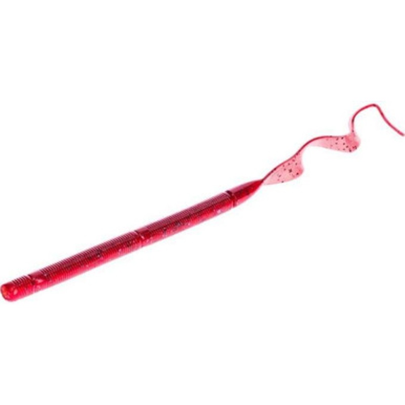 Strike King KVD Zeus Worms – 9.5” – Plum