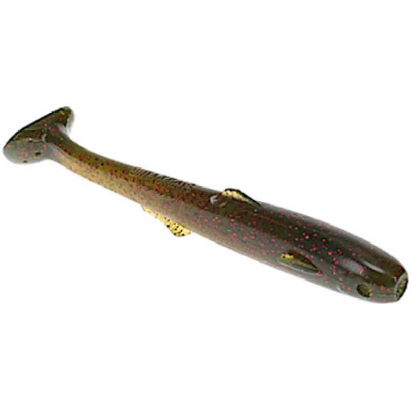 Strike King Saltwater Flood Minnow – 3.5in – Dark Melon Red