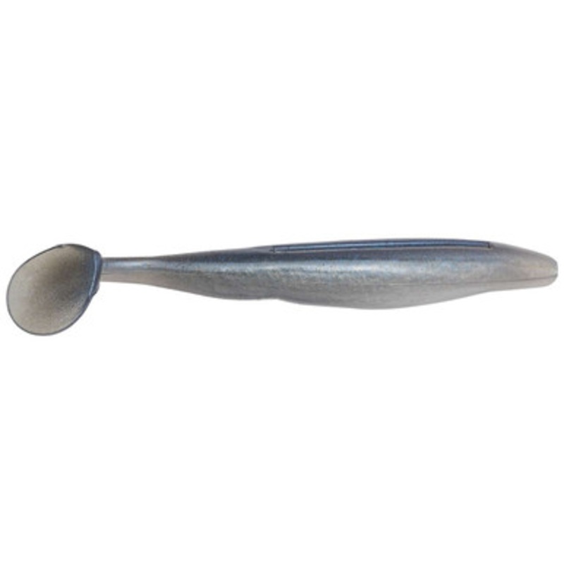 Strike King Swim’n Caffeine Shad – 4in – Pearl Blue Glimmer Back