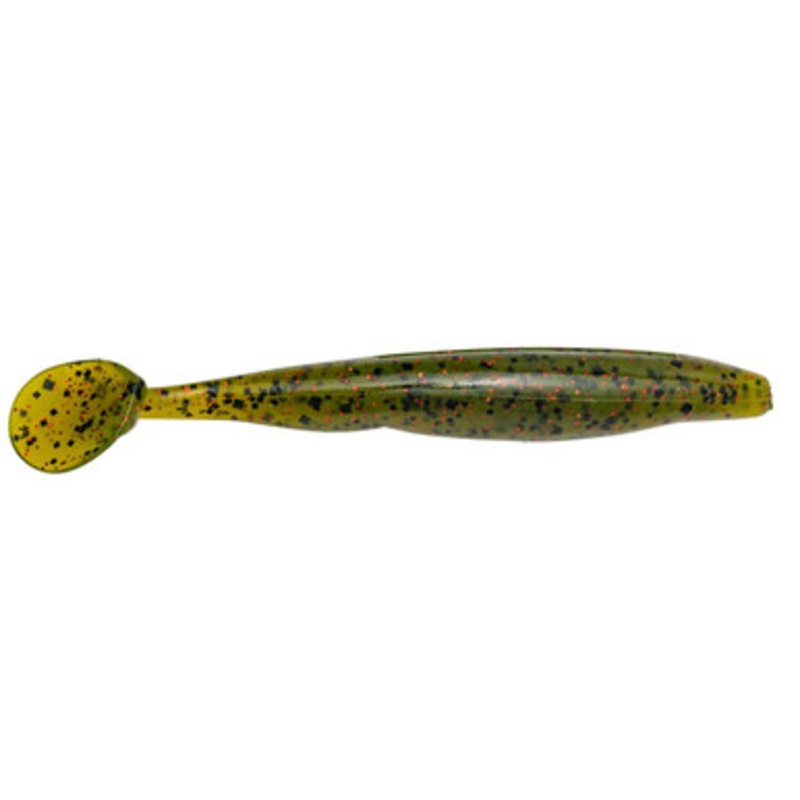 Strike King Swim’n Caffeine Shad – 4in – Watermelon Red & Black