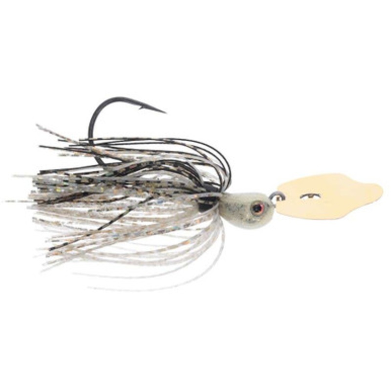 Strike King Thunder Cricket Vibrating Jig – Gold Blade – 5/8oz – GS