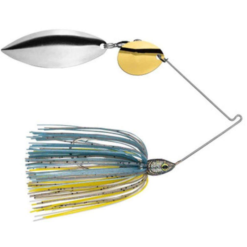 Strike King Tour Grade Colorado/Willow Spinnerbait – 3/8oz – Sexy Shad