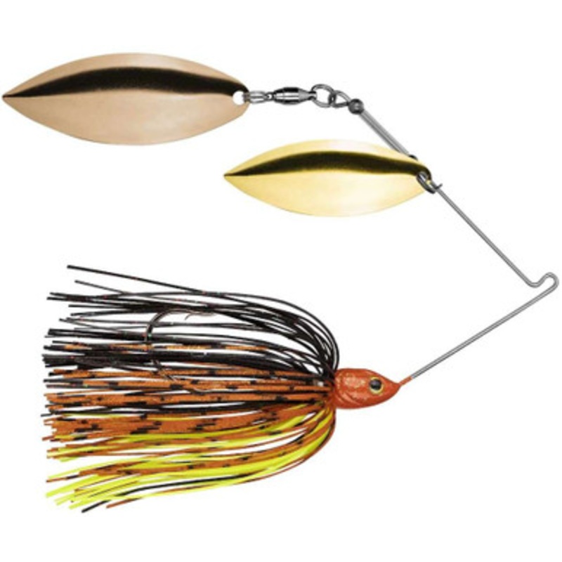 Strike King Tour Grade Compact DW Spinnerbait – 1/2oz – Green Tomato