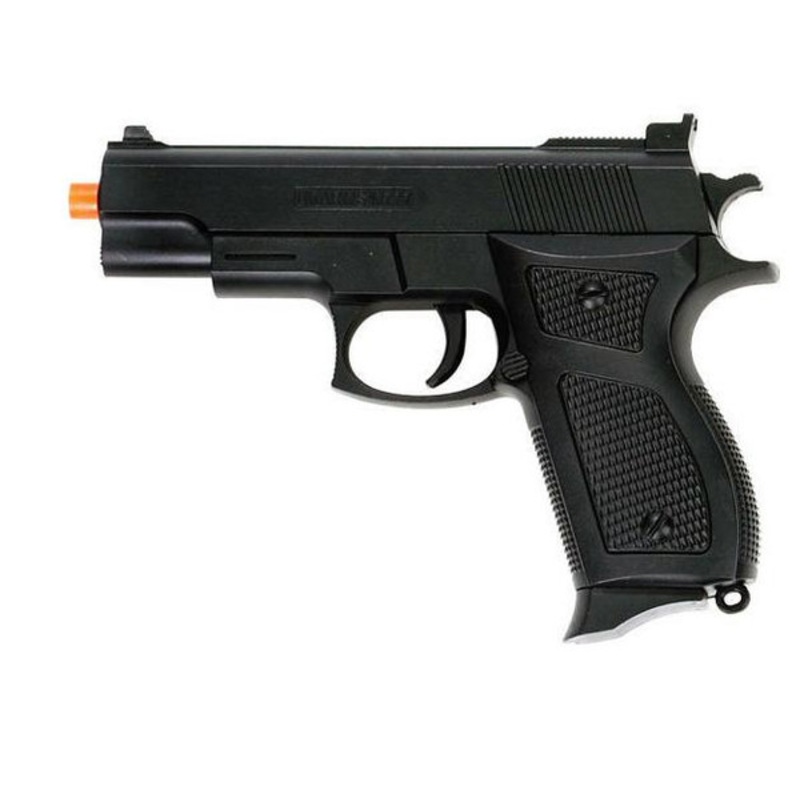 UKARMS M777B Spring Airsoft Pistol, Black