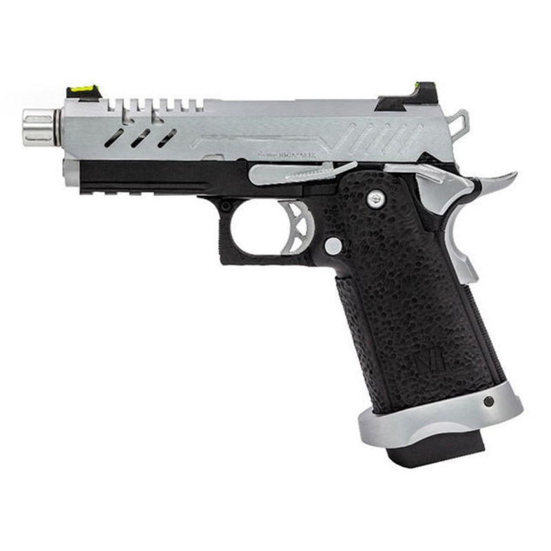 Vorsk 3.8 Hi Capa Pro GBB Airsoft Pistol, Chrome