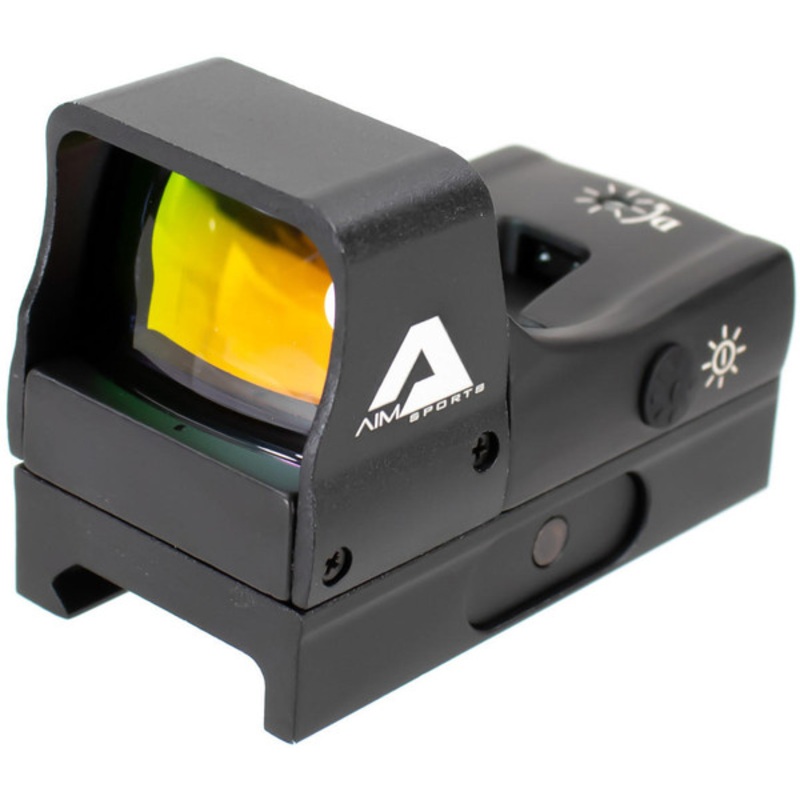 Aim Sports 1x27mm Compact Reflex Sight, Black