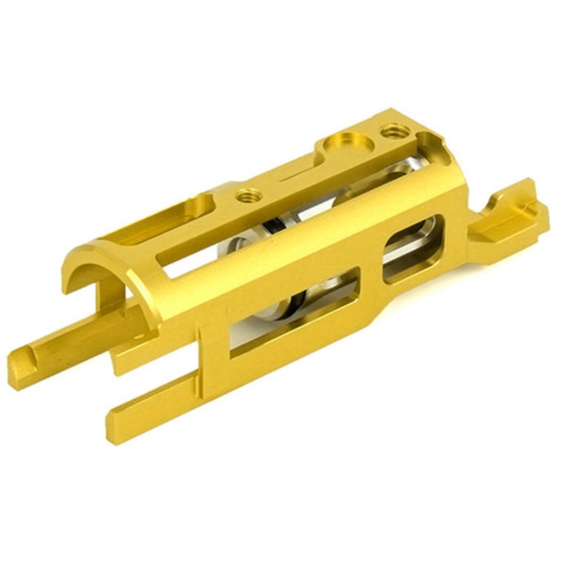 Airsoft Masterpiece Edge Version 2 Low FPS Aluminum Blowback Housing for Hi-Capa/1911, Gold