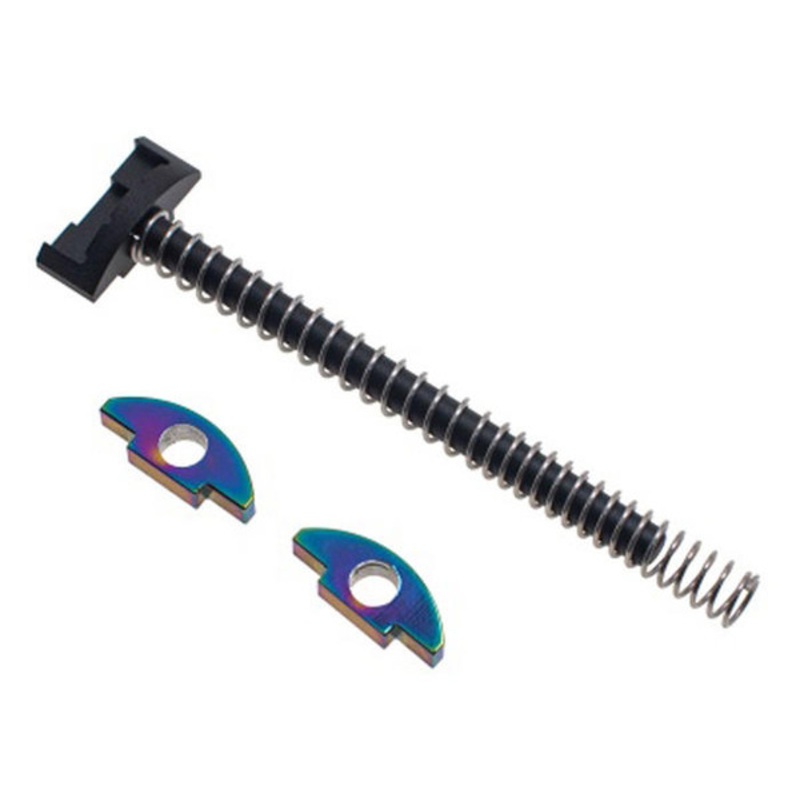 CowCow Aluminum Guide Rod Set for Action Army AAP-01 GBB Pistols, Black